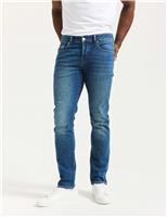 Scotch & Soda Slim Fit 5 Pocket Jeans Navy