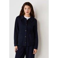 Jersey Collared Jacket