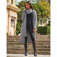 Longline Cardigan with Wool
