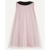 Sequin Bow Tulle Party Dress (3-15 Yrs)