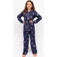 Cotton Rich Ski Print Pyjamas (2-12 Yrs)