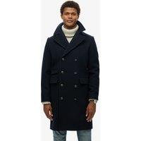 Wool Rich Double Breasted Peacoat