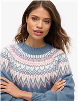 Patterned Textured Jumper