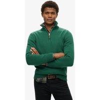 Pure Cotton Knitted Henley Jumper