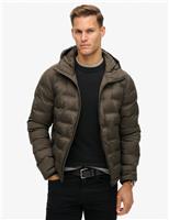 Hooded Quilted Puffer Jacket