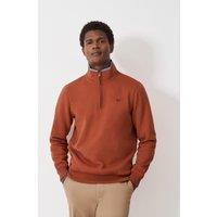 Cotton Rich Half Zip Sweatshirt