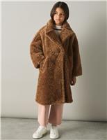 Faux Fur Coat with Wool (4-14 Yrs)