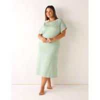 Cotton Modal Spot Print Nightdress