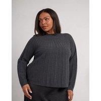 Textured Ribbed Jumper