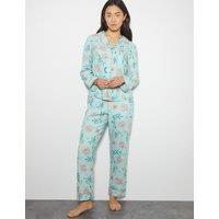 Cotton Blend Floral Pyjama Set