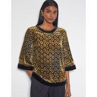 Jacquard Printed Top