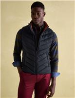 Padded High Neck Gilet