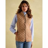 Quilted Collared Gilet