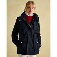 Pure Cotton Waterproof Hooded Raincoat