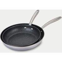 Scratch Guard Stainless Steel Frying Pan Set