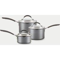 Scratch Defense Non Stick Saucepan Set of 3