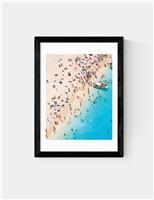 By The Sea Framed Art