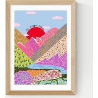 East End Prints Bigger Picture Framed Art Natural