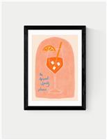 Aperol Framed Art