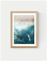 Azure Walk Framed Art