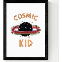 East End Prints Cosmic Kid Framed Art Black