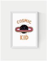 Cosmic Kid Framed Art