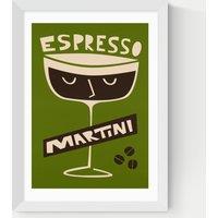 Espresso Martini Framed Art