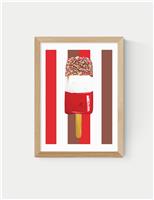Fab Stripes Framed Art