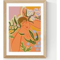 East End Prints Flourish Framed Art Natural