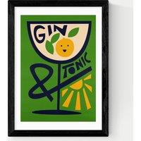 Gin & Tonic Framed Art