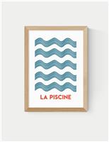 La Piscine Framed Art