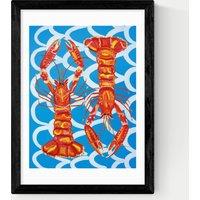 East End Prints Langoustines Framed Art Black