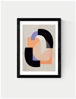 Playful Shapes Framed Art