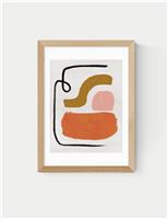 Simple Abstract Framed Art