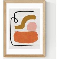 East End Prints Simple Abstract Framed Art Natural
