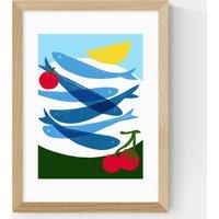 East End Prints Small Fish Framed Art Natural