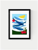 Small Fish Framed Art