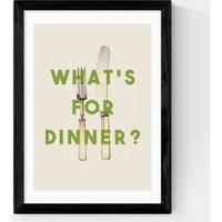 What s For Dinner Framed Art