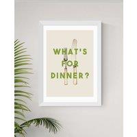 What s For Dinner Framed Art