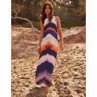Colour Block Maxi Column Dress