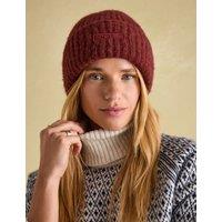 Knitted Turn Up Beanie Hat