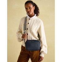 Webbing Strap Textured Cross Body Bag