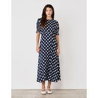 Polka Dot Midi Tea Dress