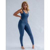 Scoop Back Long Jumpsuit