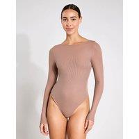 Ava Scoop Back Thong Bodysuit