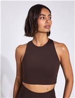 Girlfriend Collective Dylan Non Wired Sports Bra Brown