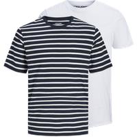 2pk Pure Cotton Crew Neck T-Shirts