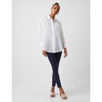 French Connection Crepe Shirt White