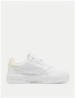 Puma Cali Court Leather Trainers Pearl