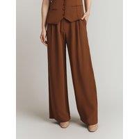 Straight Wide Leg Trousers